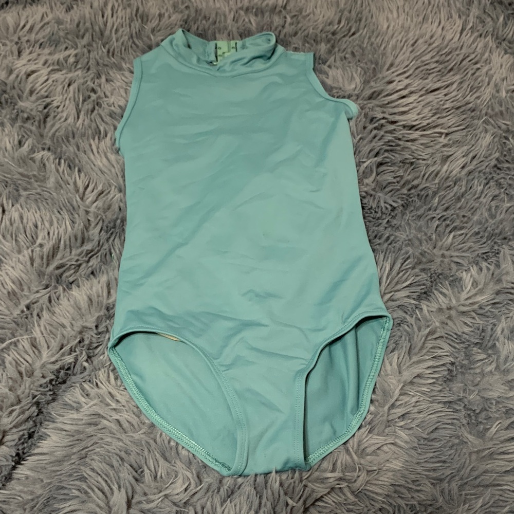 Danz N Motion Gilrs dance leotard with lace back detail